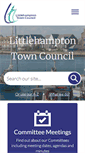 Mobile Screenshot of littlehampton-tc.gov.uk
